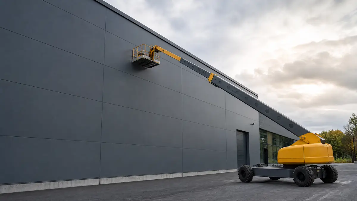 Telescopic Boom Lifts jobsite access in Cleveland